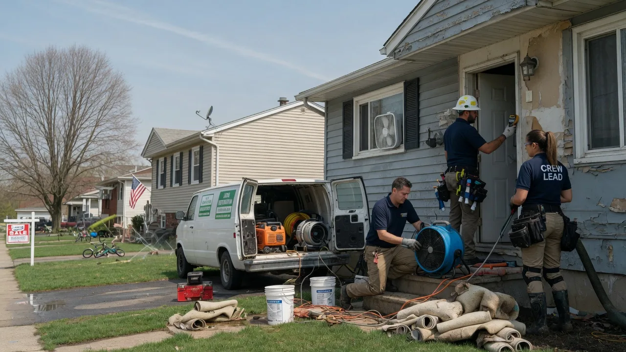 Flood Cleanup in Neshkoro, WI near me