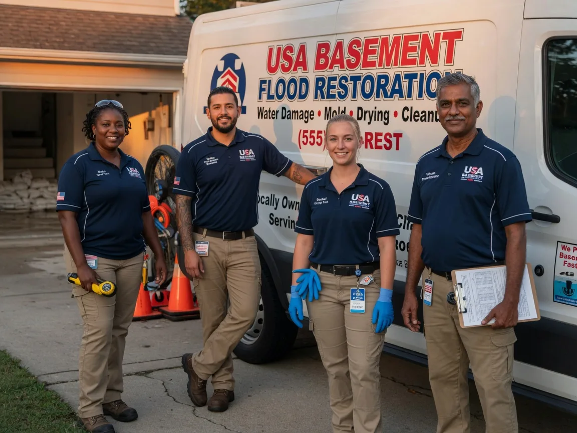 Basement Flood Cleanup company in Neshkoro, WI